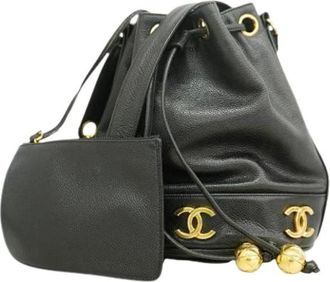 Chanel Bolso Cubo Pre-owned Vintage - Pre-owned - Mujer - Negro - ONE SIZE