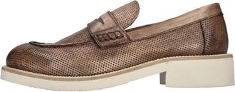 J.P. David Papua Mocassins - Dames - Loafers - Bruin - 38 1/2 EU - Leer - Schoenen