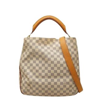 Louis Vuitton Pre-owned Shoulder Bags, female, Beige, Size: ONE SIZE Pre-owned Vintage Shoulder Bag