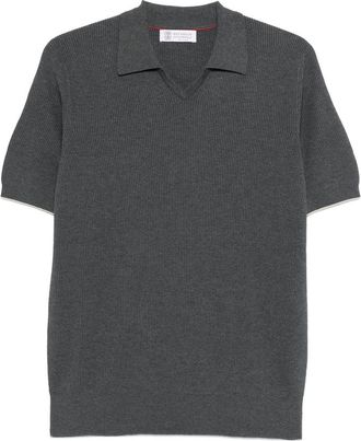 Brunello Cucinelli Collar T-shirt
