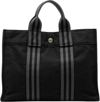 Herm&egrave;s Pre-owned Tote Bags, female, Black, Size: ONE SIZE Pre-owned Fourre Tout PM Tote