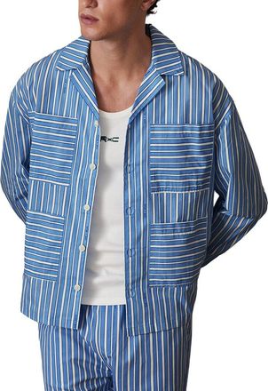 Reiss Fonta Stripe Cotton Polo Shirt