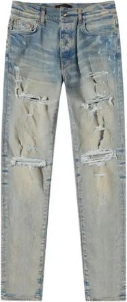 Amiri Thrasher Plus Denim Jeans - Clay Indigo