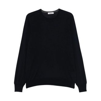 Gran Sasso Maglione Giuuno - Heren - Truien - Blauw - Maat: XL Wol