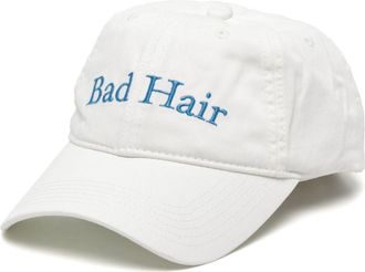 Ground-Zero Bad Hair cap - unisex - Cotton - One Size - White