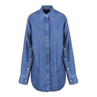 Dondup Denim Shirts, female, Blue, Size: XS Denim Shirt