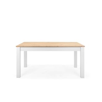 Concept Usine Mesa de comedor de madera extensible 10 personas