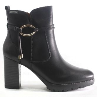 Pikolinos Connelly W7M-8542 Leather Womens Ankle Boots - Black - Size:UK 5-5.5