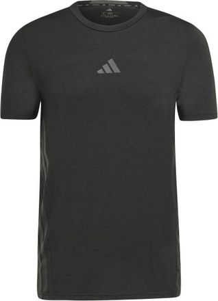 adidas D4T Workout 3 Stripes T-Shirt Funktionsshirt f&uuml;r Herren | schwarz