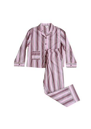 TBCo Cotton Long Sleeve Pajamas in Pink Stripe at Nordstrom, Size Xx-Large