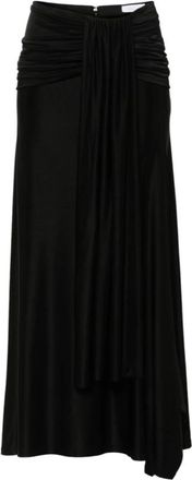 Paco Rabanne Midi Rok - Dames - Maxi Rokken - Zwart - M - Rokken