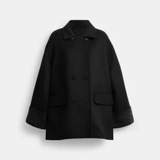 Coach Signature Swing Coat