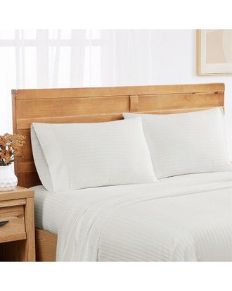 Royal Velvet Signature Dobby Stripe Pillowcase Pair