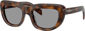 Prada Sunglasses, unisex, Brown, Size: 53 MM D07S Sunglasses