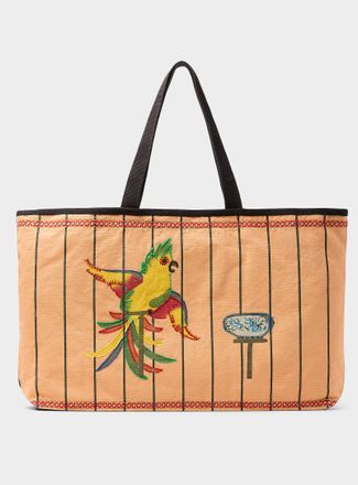 Bode Mens Cockatoo tote bag