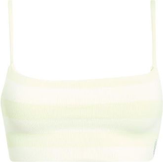 Free People FP Movement Remember My Name Stripe Bra in Whipped Lime Combo at Nordstrom, Size X-Small