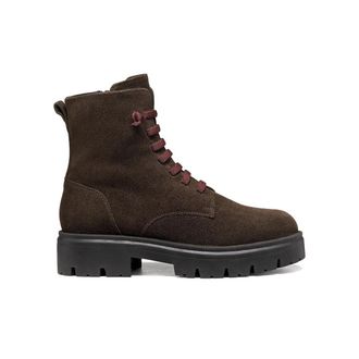 Geox Bottines in su&egrave;deleer met veters, KLARGENA