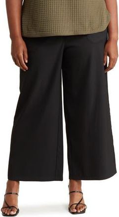 Max Studio Easy Leg Trouser in Black-Black at Nordstrom Rack, Size 2X