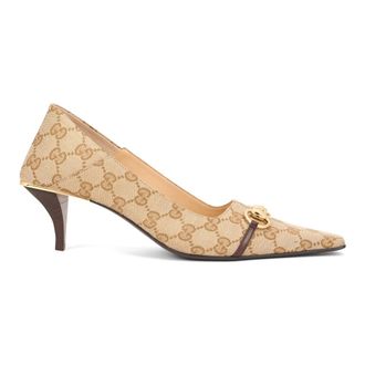 Gucci D&eacute;collet&eacute; Vittoria - female - Gucci - Pumps - Beige - 4 UK - Shoes