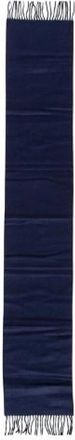 Herm&egrave;s Pre-owned Recto-Verso Sjaal - Dames - Vintage Accessoires - Blauw - ONE Size - Kasjmier - Vintage