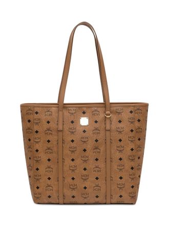 MCM ブラウンレザーハンドバッグ 5299K MCM ブラウンレザーハンドバッグ - メルカリ