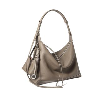 Generic Compatible For Women Tote Underarm Womens Bag Large Capacity Cowhide Shoulder Casual Commuter Crossbody Handbags(Grey)