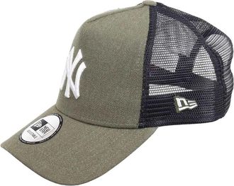 New Era New York Yankees Seasonal Heather A-Frame Adjustable Trucker Cap