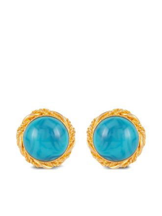 Susan Caplan Vintage Orecchini a clip Rediscover By Susan Caplan anni 80 - Oro