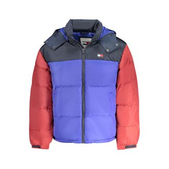 Tommy Hilfiger Blue Polyester Mens Mens Jacket