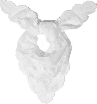 Saachi Floral Lace Bandana in White at Nordstrom Rack