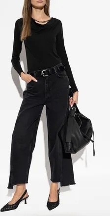 AllSaints Top Hallie, Womens, Black