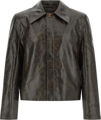 Séfr Heren, Jassen, Bruin, Maat: XL Leer