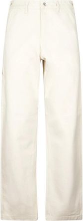 Roy Rogers Pantaloni Statement in Tela - - Trousers - Uomo - Beige - W34
