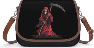 Generic Grim Reaper Fashion Womens Crossbody Bags Novelty Handbag Shoulder Bag Purse