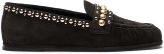 Stuart Weitzman Perry Loafer - Dames - Loafers - Bruin - 39 EU - Schoenen