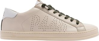 P448 John Sneaker - Heren - Sneakers - Beige - 48 EU - Katoen - Schoenen