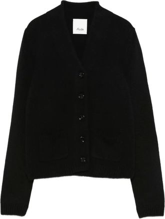 Allude Cardigan con bottoni - Nero