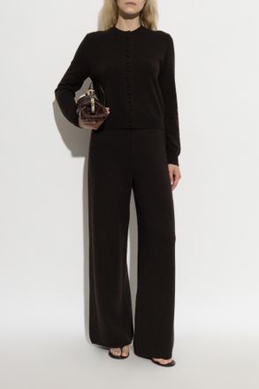 Lisa Yang Cashmere Trousers Olanda, Womens, Brown