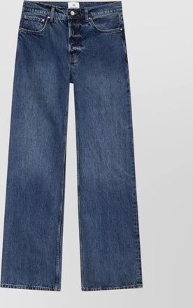 Anine Bing hugh jeans belt loops five pocket design