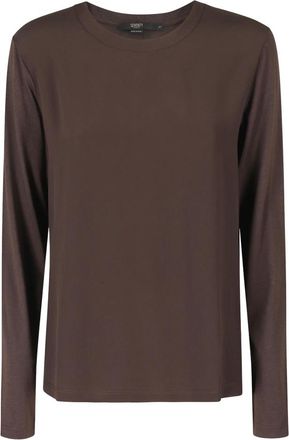 Seventy Tops, Dames, Bruin, S, Trui met ronde hals