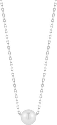 Glaze Jewelry Silver 6Mm Pearl Necklace