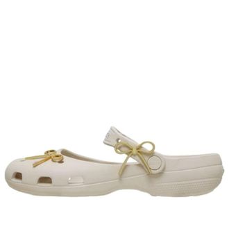 Crocs (WMNS) Crocs Classic Elegant Butterfly Ballet Flats Beige 215669-2MC