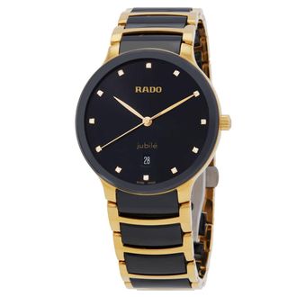 Rado Centrix Diamonds Quartz Black Dial Unisex Watch R30022742