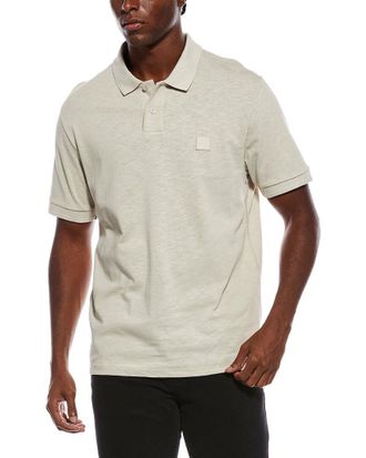 HUGO BOSS Boss Hugo Boss Linen-Blend Polo Shirt
