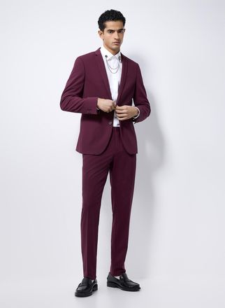 Le 31 Mens Solid-colour pant Milano fit - Super skinny
