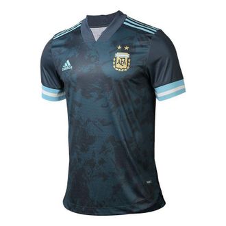 adidas AU Player Edition Argentina Away Breathable Short Sleeve Soccer/Football Jersey Blue FH8570
