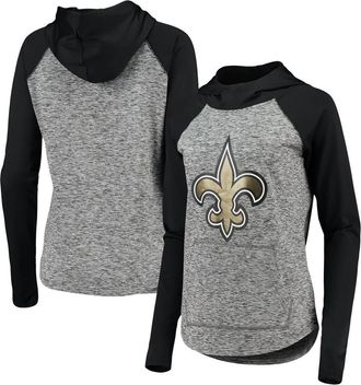 G-III 4Her by Carl Banks Womens G-III 4Her by Carl Banks Heathered Gray/Black New Orleans Saints Championship Ring Pullover Hoodie in Heather Gray at Nordstrom, Size Small