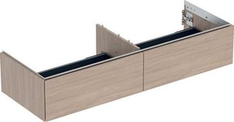Keramag Keramag - Geberit One Mueble Bajo Lavabo Para Encimera, 2 Cajones