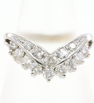 C&A Platinum Platinum 900 Band Ring (Pre-Owned)