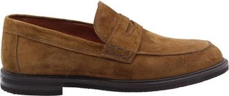 Ambiorix Klassieke Leren Mocassin Schoenen - Heren - Loafers - Bruin - 43 1/2 EU - Schoenen